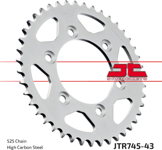 JT Sprockets Rear Sprocket for Ducati Monster