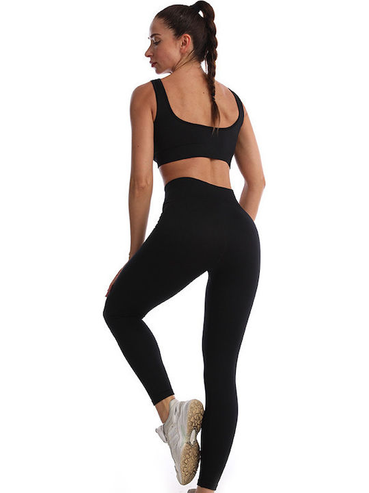 Roza Women's Athletic Sports Bra Black