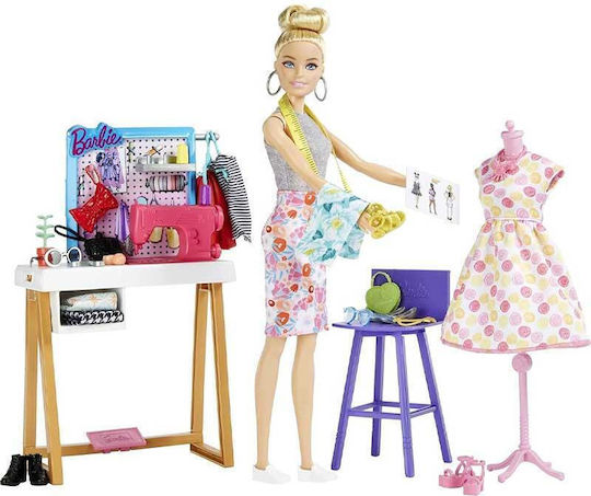 Barbie Fashion Designer Doll & Studio Σετ Κούκλας για 3+ Ετών