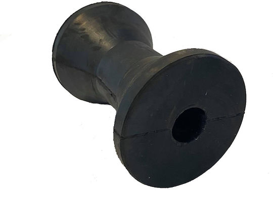 Eval Roller for Trailer Keel rubber 115x75x17mm White
