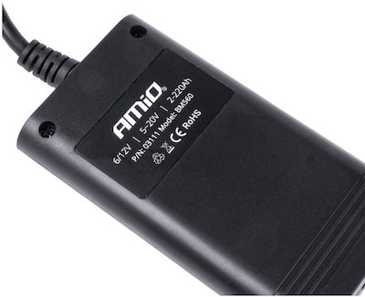 AMiO Digital Battery Tester with Crocodile Clips 03111