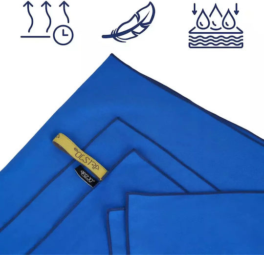 4FIZJO Microfiber Body Towel Blue 180x100cm