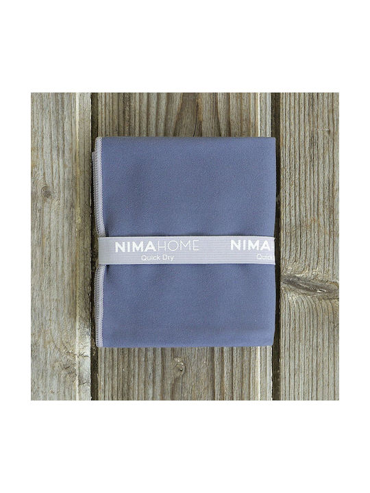 Nima Riva Gym Towel Microfiber Blue 50x90cm