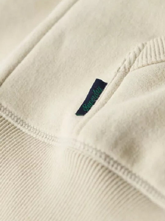 D2 Ovin Sweatshirt with Hood Beige