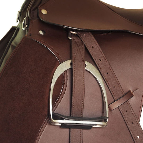 vidaXL Horse Saddle with Riding Set 12cm 44.45cm 90647