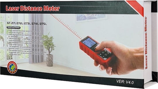 Noyafa Laser Distance Meter NF-271 with Range up to 70m