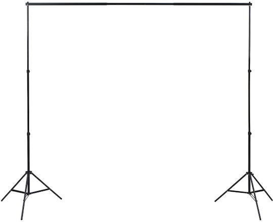 vidaXL Комплект Фотографско Студио Set Светлини & Фон Комплект осветление за студио
