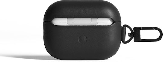 Mujjo Echelon Калъф с кука в Черен цвят за Apple AirPods Pro 2