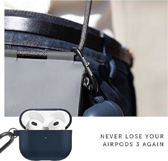Native Union Roam Θήκη με Γάντζο Indigo για Apple AirPods 3