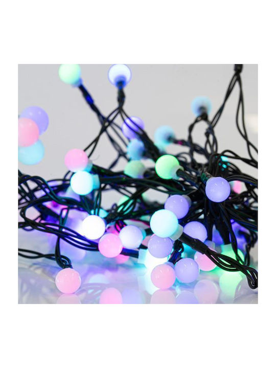 40 Lights LED 3.9m. White in String 1pcs