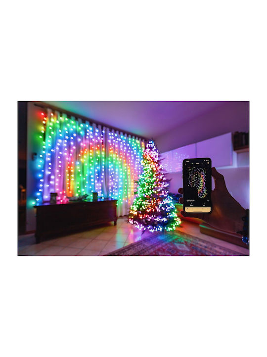 210 Λαμπάκια LED 2.1μ. x 150εκ. RGBW τύπου Κουρτίνα