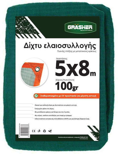 Grasher Olive Net 5x8m Density 90gr/m²