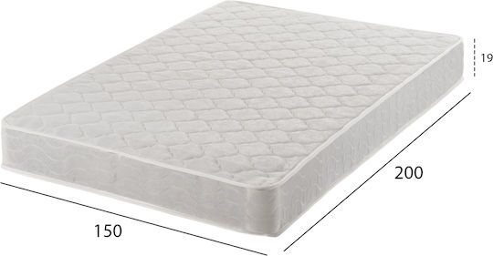 HomeMarkt Double Orthopedic Mattress Double-Sided 150x200cm with Springs