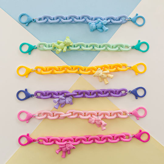 Hurtel Chain Holder Pendant Мобилни бижута Розов