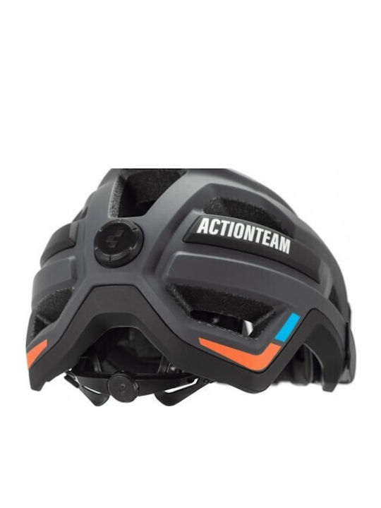 CUBE Rook X Actionteam Cască de Bicicletă Munte Negru