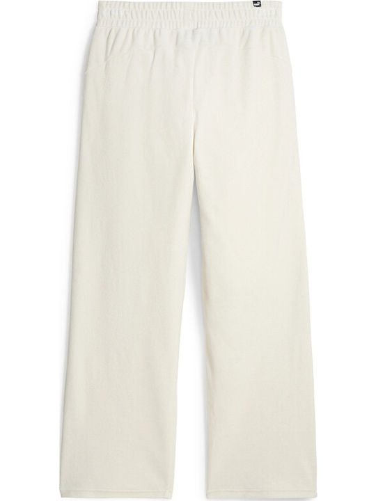 Sweatpants Velvet Ecru