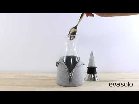 Eva Solo Pour Over Set Γυάλινο Μαύρο