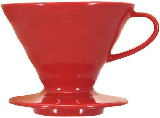 Hario V60 02 Coffee Dripper Ceramic Red 140x120x102mm