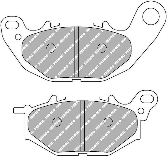 Ferodo Motorcycle Brake Pads Yamaha X-Max 125 / 300 18'-19' / YZF R3 15' for Yamaha X-MAX / X-MAX 125