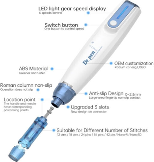 Dr. Pen Mesotherapy Device Microneedling Mesotherapy Device