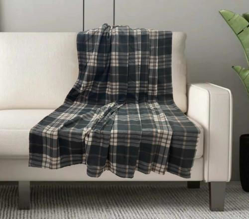 Linea Home Сибирско Одеяло Полар Едно 150x200см Сиво