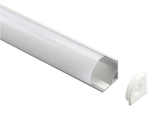 Geyer На открито Алуминиев Профил за LED Лента с Опал Покритие 200x1.5x1.5см.