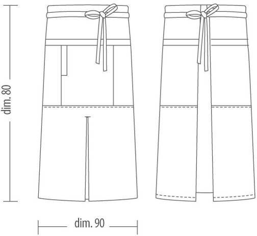 Toma Youniform Apron Waist Morgan Black