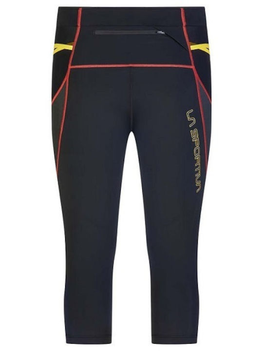 La Sportiva Herren Sportleggings Capri Schwarz