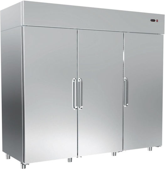 Dominox Gewerblicher Kühlschrank-Gefrierschrank mit 3 Türen B198xT80xH208cm