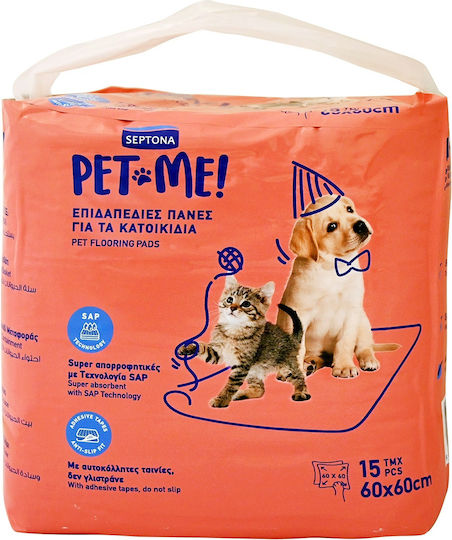 Septona Dog Floor Diapers 60x60cm 15pcs