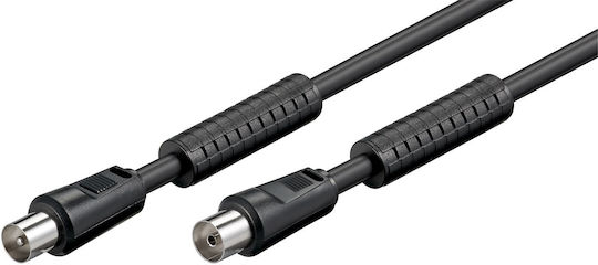 Northbatt Καλώδιο Κεραίας Coax male - Coax female Μαύρο 1.5m (03.003.0164)