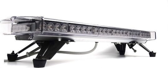 Auto-Leuchtturm LED 12V 76cm mit Orange Beleuchtung