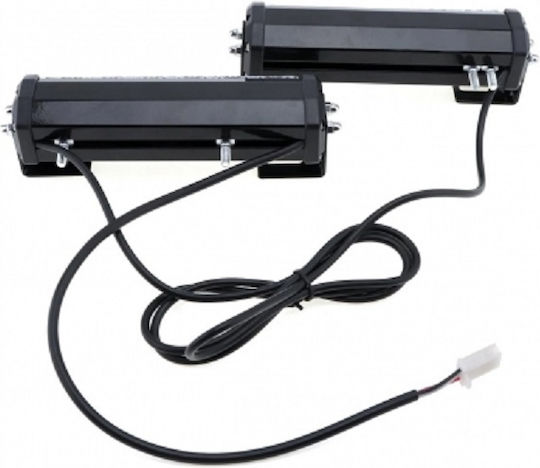 Notfall-Autolichter LED 17cm mit Orange Beleuchtung