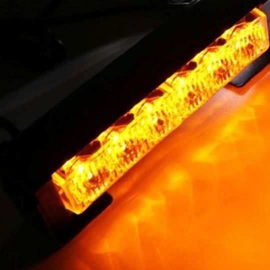 Notfall-Autolichter LED 17cm mit Orange Beleuchtung