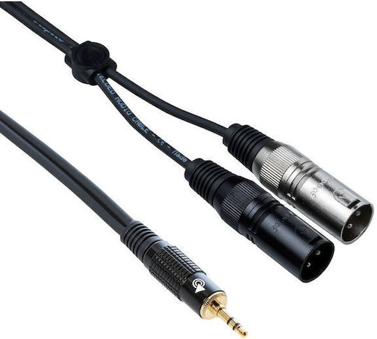 Bespeco XLR male to 3.5mm male 3m Cable (EAYMS2MX300)