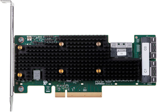 Broadcom Κάρτα PCIe σε θύρα SAS / SATA