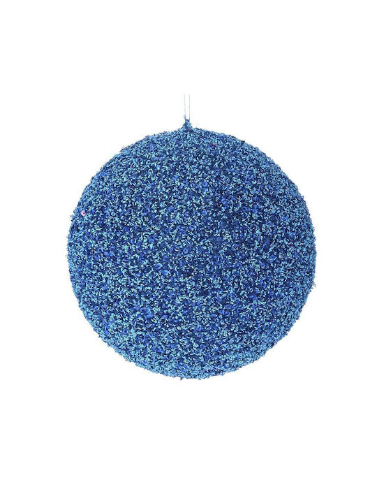 Iliadis Christmas Plastic Ball Ornament Blue 8cm