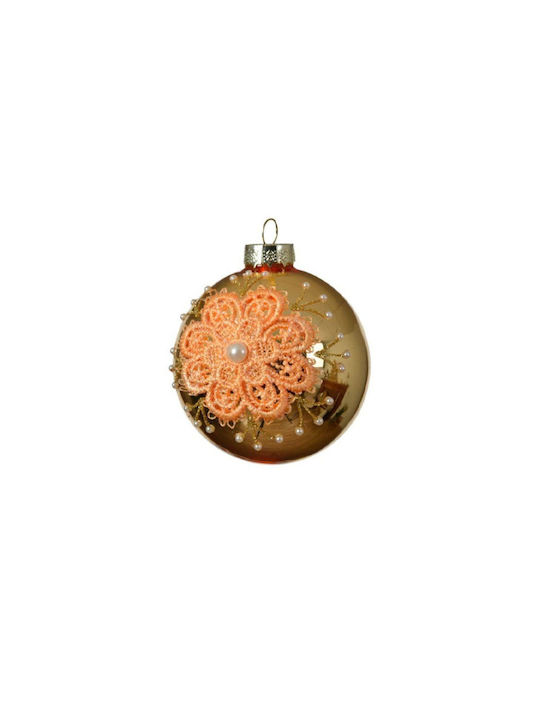 Kaemingk Christmas Glass Ball Ornament Gold