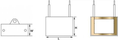 Polypropylene Capacitor 3.3uF 450V 03.006.0073