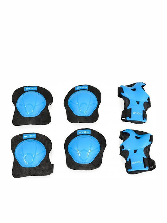 Byox Children's Protective Gear Set for Rollers Blue