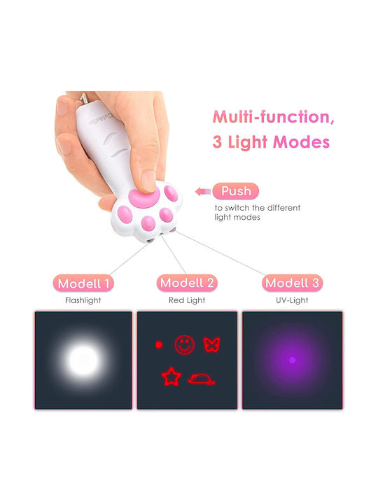 Fußabdruck Katzenspielzeug Laser