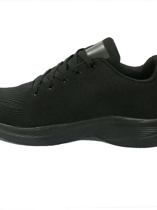 Ustyle Herren Sneakers Schwarz