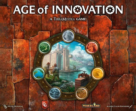 Board Game Age Of Innovation – A Terra Mystica for 1-5 Players 14+ Years Old (EN) Feuerland Spiele