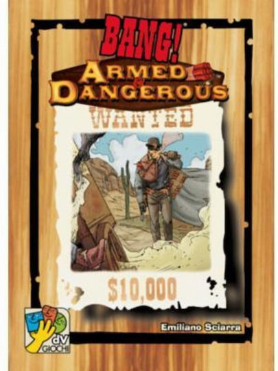 Game Expansion Bang Armed & Dangerous for 4-7 Players 8+ Years Old (EN) Da Vinci Games