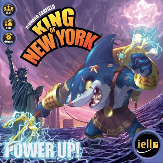 Spiel Erweiterung King of New York: Power Up! für 2-6 Spieler 10+ Jahre (EN) Iello