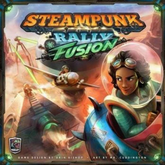 Joc de Societate Steampunk Rally Fusion pentru 2-8 Jucători 14+ Ani (EN) Roxley