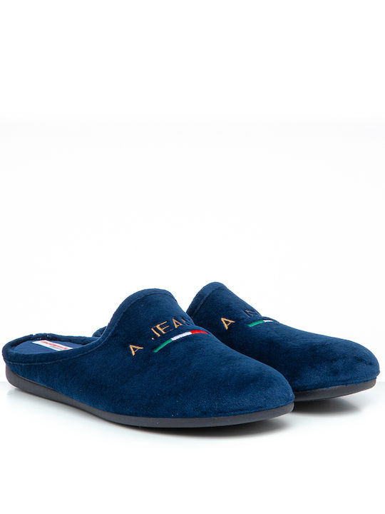 Adam's Shoes Men's Slipper Blue