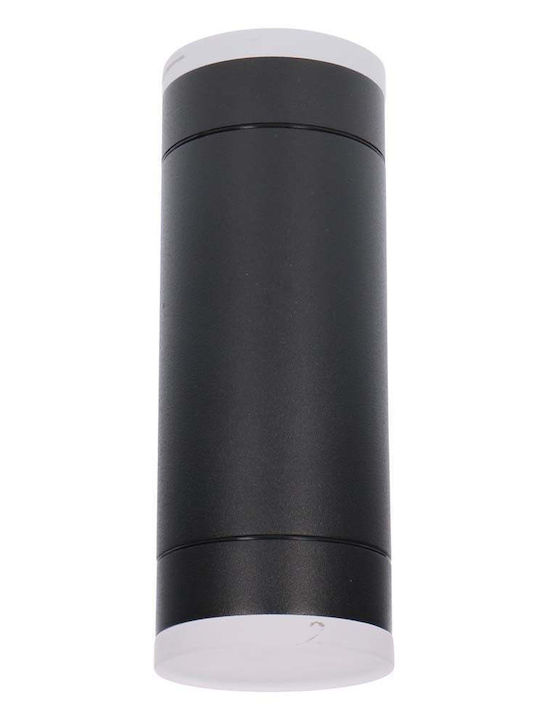 123led Επιτοίχιο Εξωτερικό Σποτ GU10 IP44 Διπλής Δέσμης