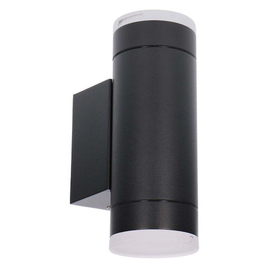 123led Wandmontiertes Außen-Spotlight GU10 IP44 Doppelstrahl