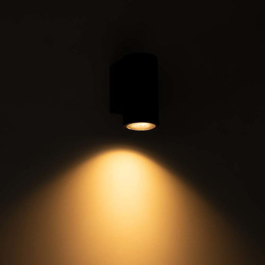 123led Spot de exterior montat pe perete GU10 IP44